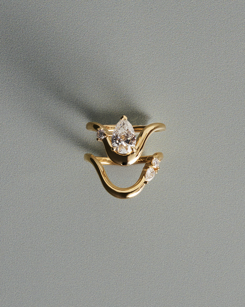 Maeve Curved Diamond Band
