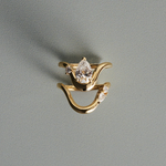 Maeve Curved Diamond Band