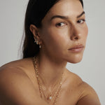 helena 5ct victoria pendant on petite chain