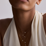 Pear Solitaire Diamond Necklace