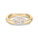 Lola 1.04ct East West Marquise Solitaire Engagement Ring
