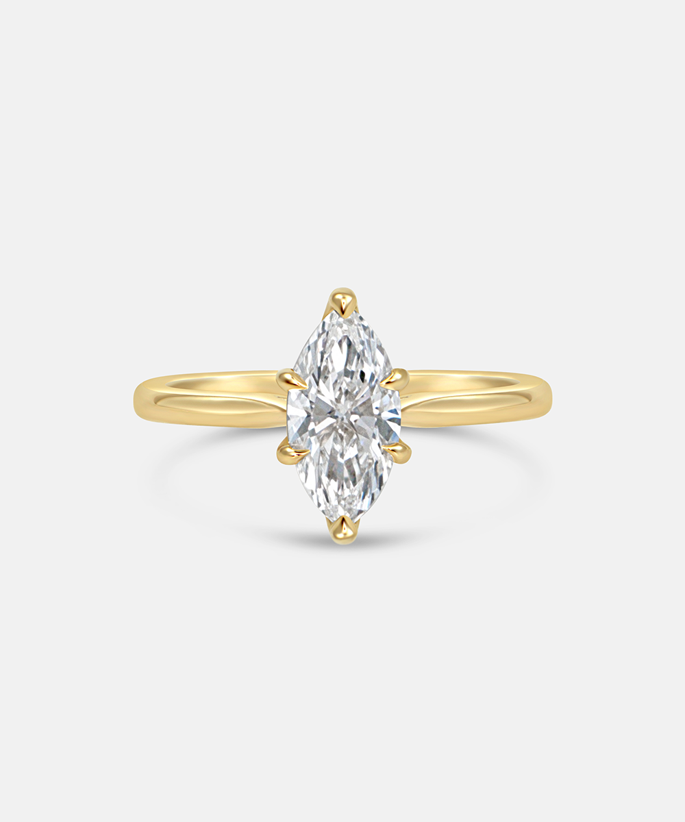 Monique 1.32ct Marquise Diamond Solitaire Engagement Ring