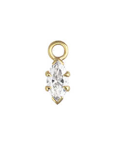 Marquise Diamond Charm