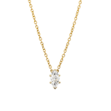 Marquise Solitaire Diamond Necklace classajewellers