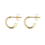 Medium Charmed Hoop Earrings