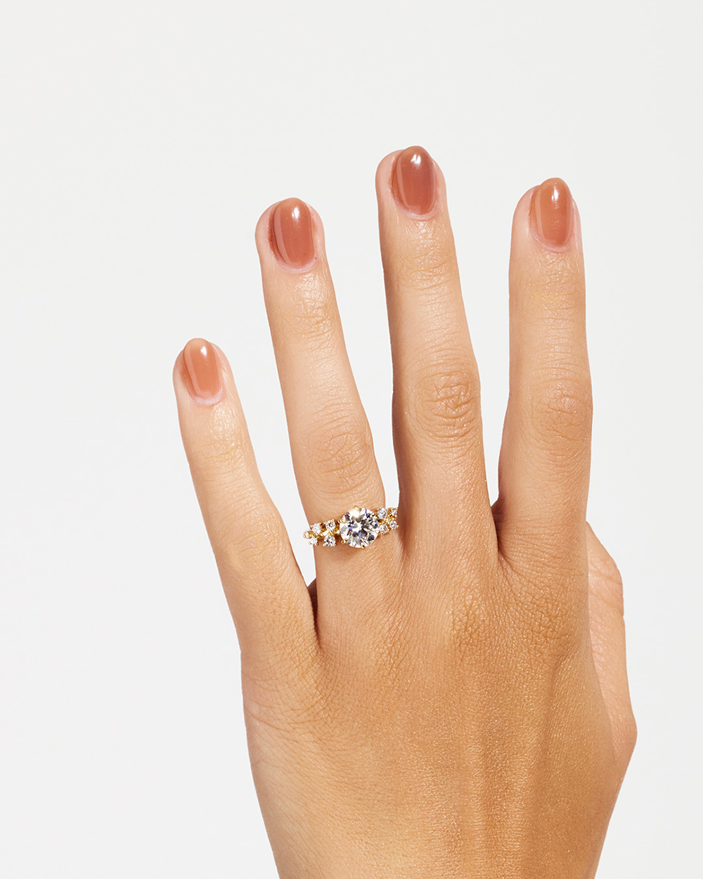 Mina Round Brilliant 2ct Diamond Engagement Ring