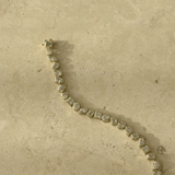 Multicut Bezel Tennis Bracelet