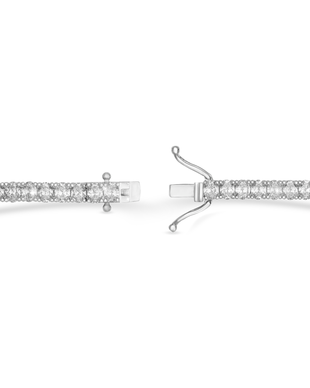 9.48ct Oval Diamond Tennis Bracelet classajewellers
