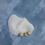 Cleo Oval Diamond Huggies Earrings