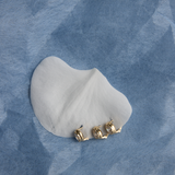 Cleo Oval Diamond Huggies Earrings