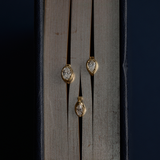 Cleo Marquise Diamond Huggies Earrings