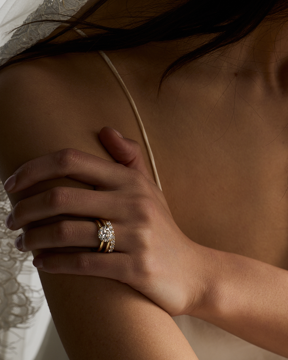 Magnolia Natural Diamond Band