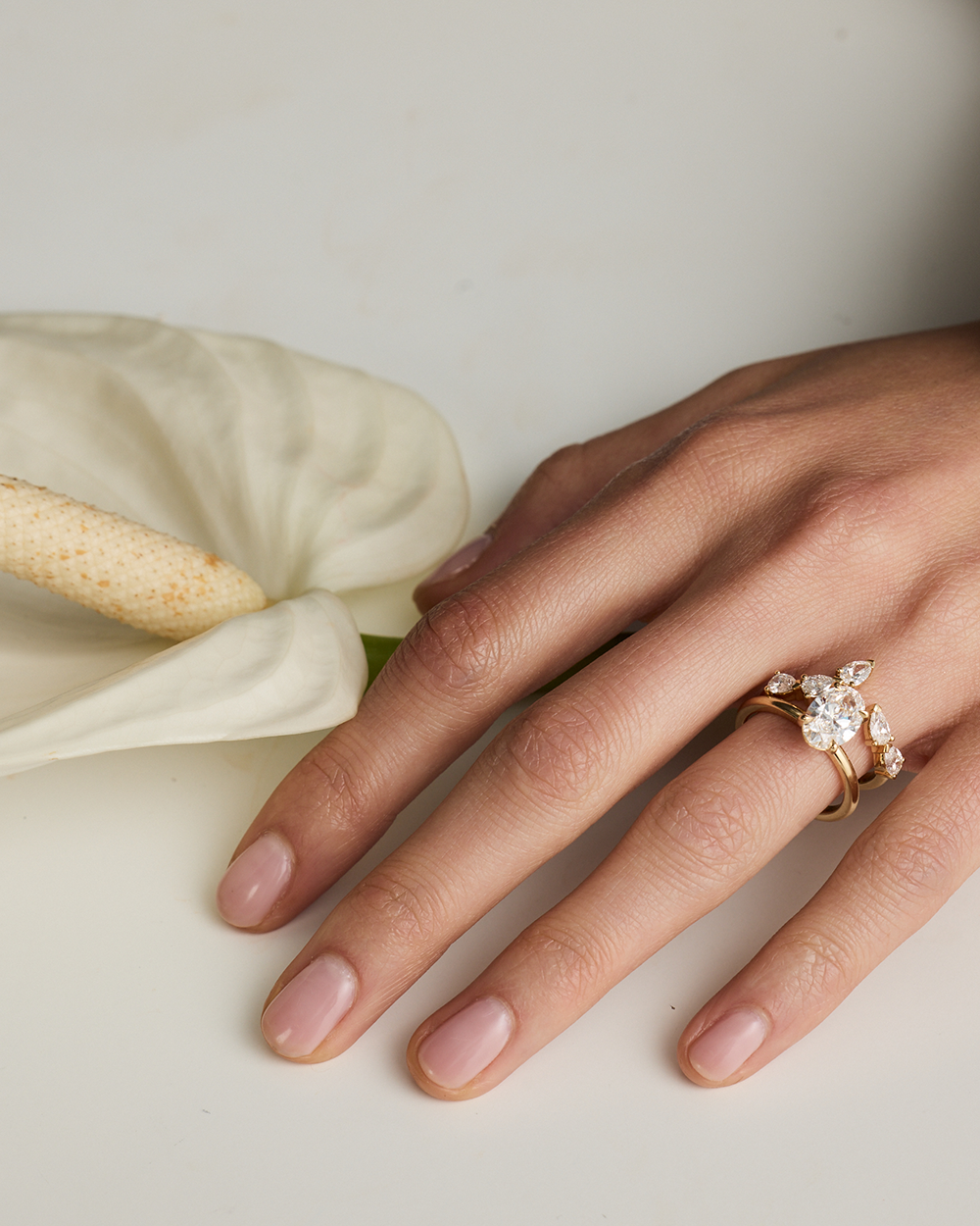 Grace 2.02ct Oval Diamond Solitaire Engagement Ring