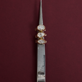 Cleo Marquise Diamond Huggies Earrings