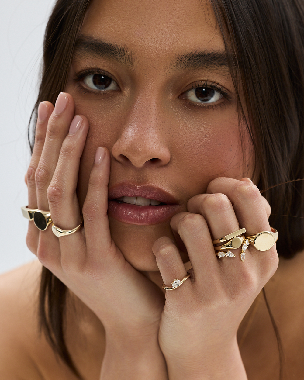 Petite Oval Signet Ring