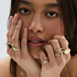 Petite Oval Signet Ring