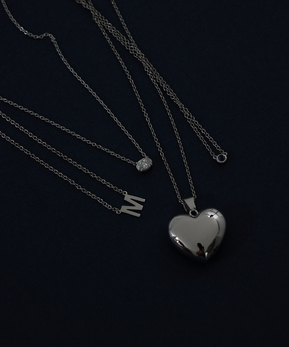Puffy Heart Necklace