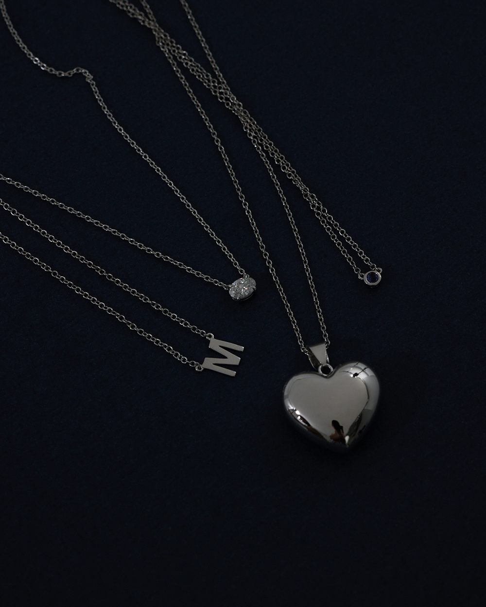 Puffy Heart Necklace