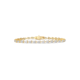 Pear Diamond Tennis Bracelet 5.81ct