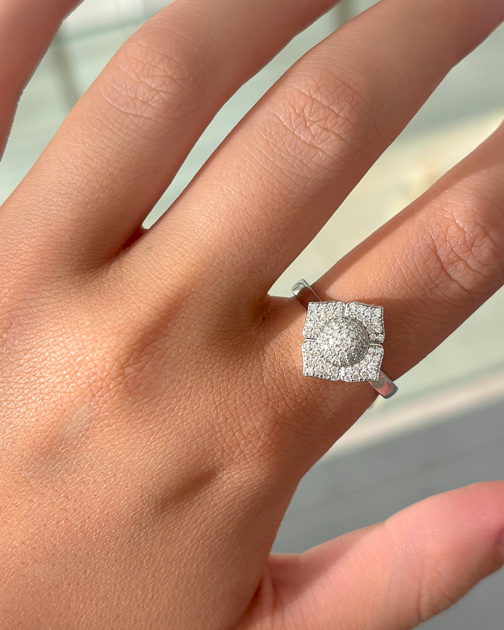 Diamond Flora Ring