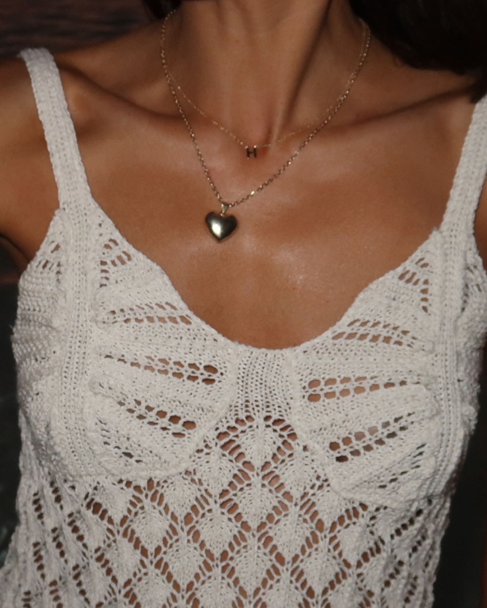 Puffy Heart Necklace