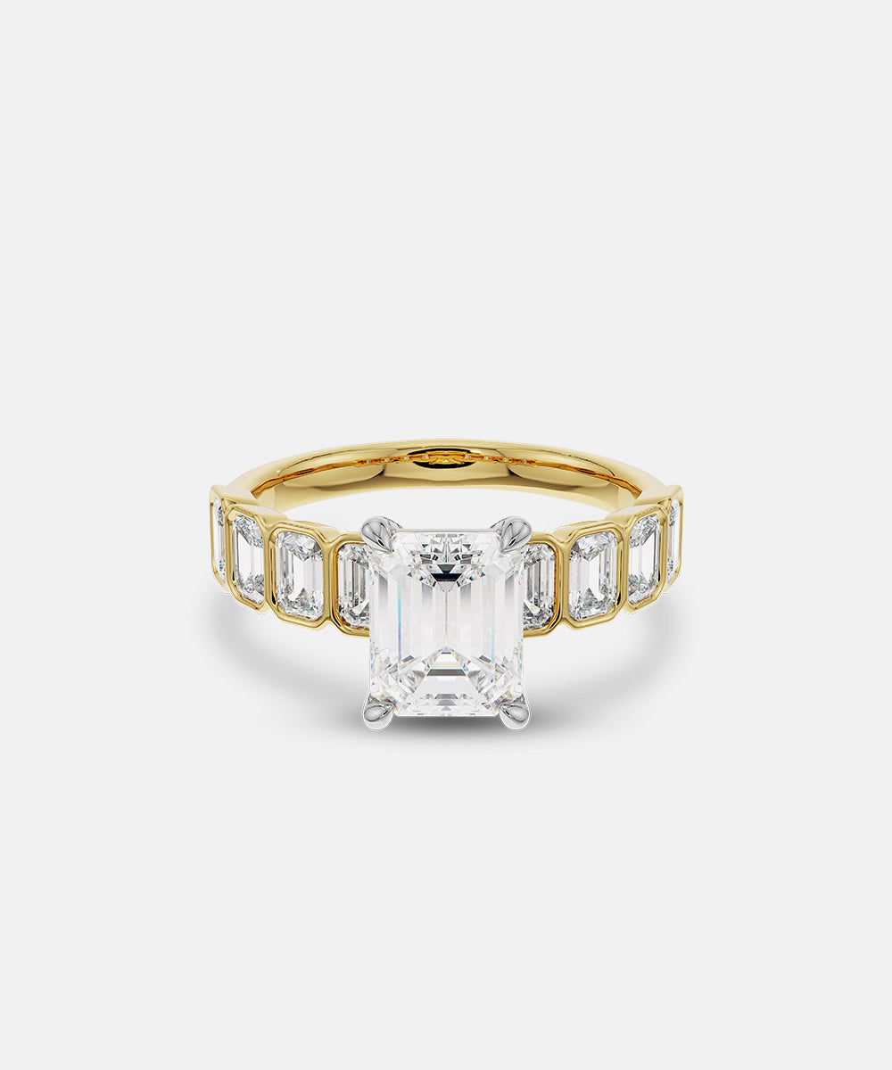 Rebel 1.52ct Emerald Engagement Ring