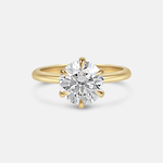 Jessica 3.01ct Brilliant Round Solitaire Diamond Engagement Ring