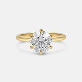 Jessica 3.01ct Brilliant Round Solitaire Diamond Engagement Ring