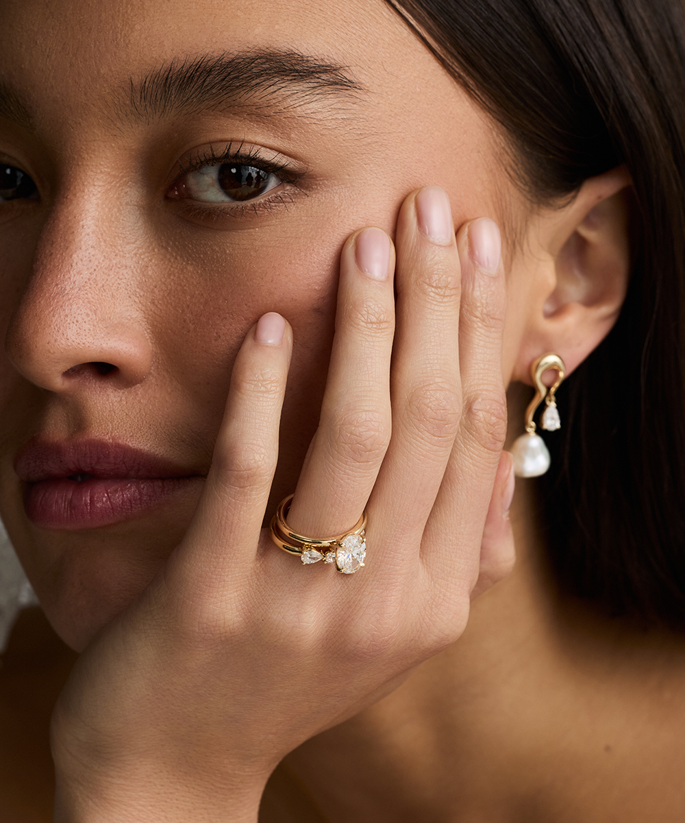 Grace 2.08ct Oval Diamond Solitaire Engagement Ring