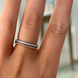 Siena Two Tone Diamond Band