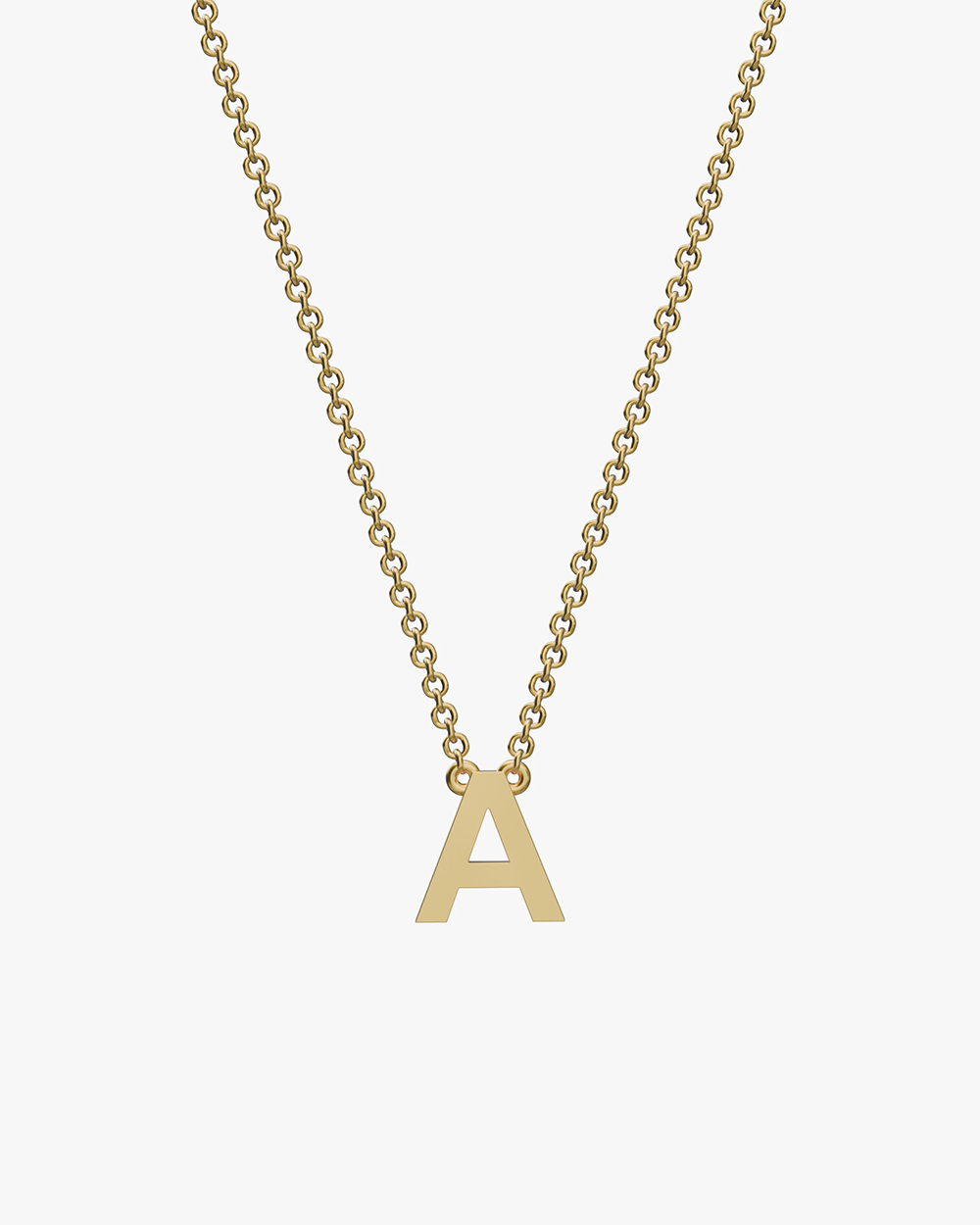 Single Initial Necklace