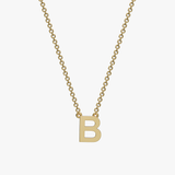 Single Initial Necklace