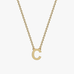 Single Initial Necklace