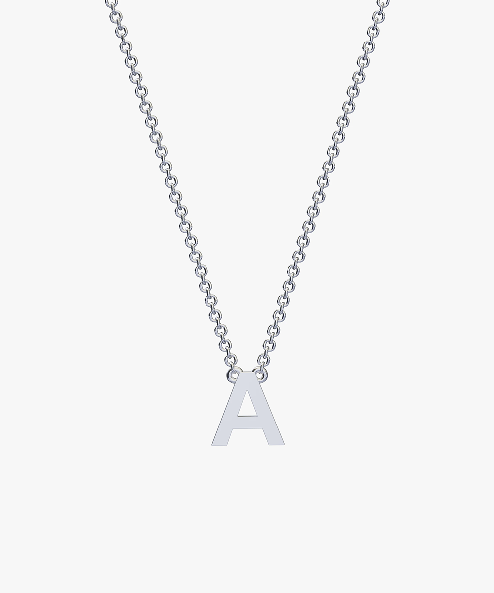 Single Initial Necklace