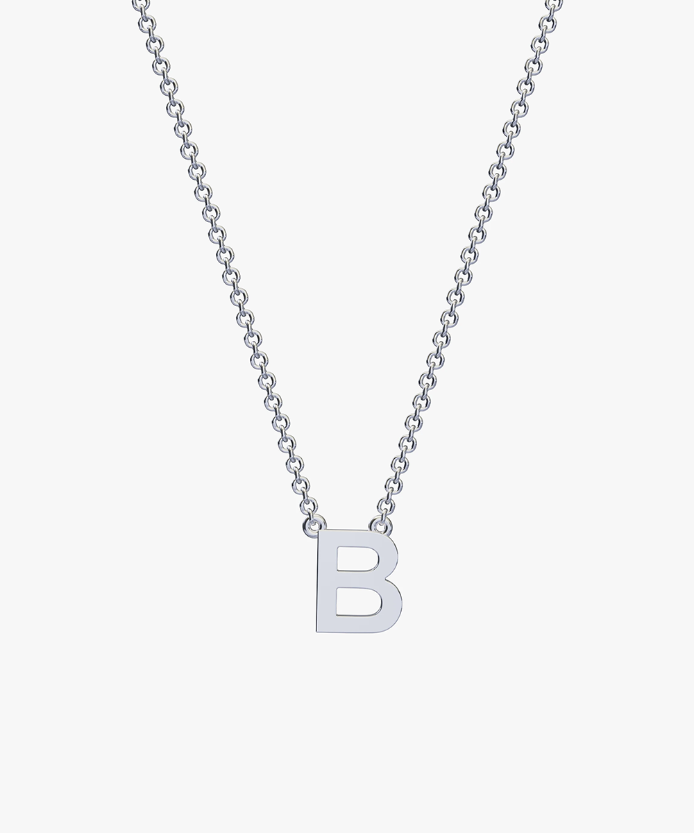 Single Initial Necklace