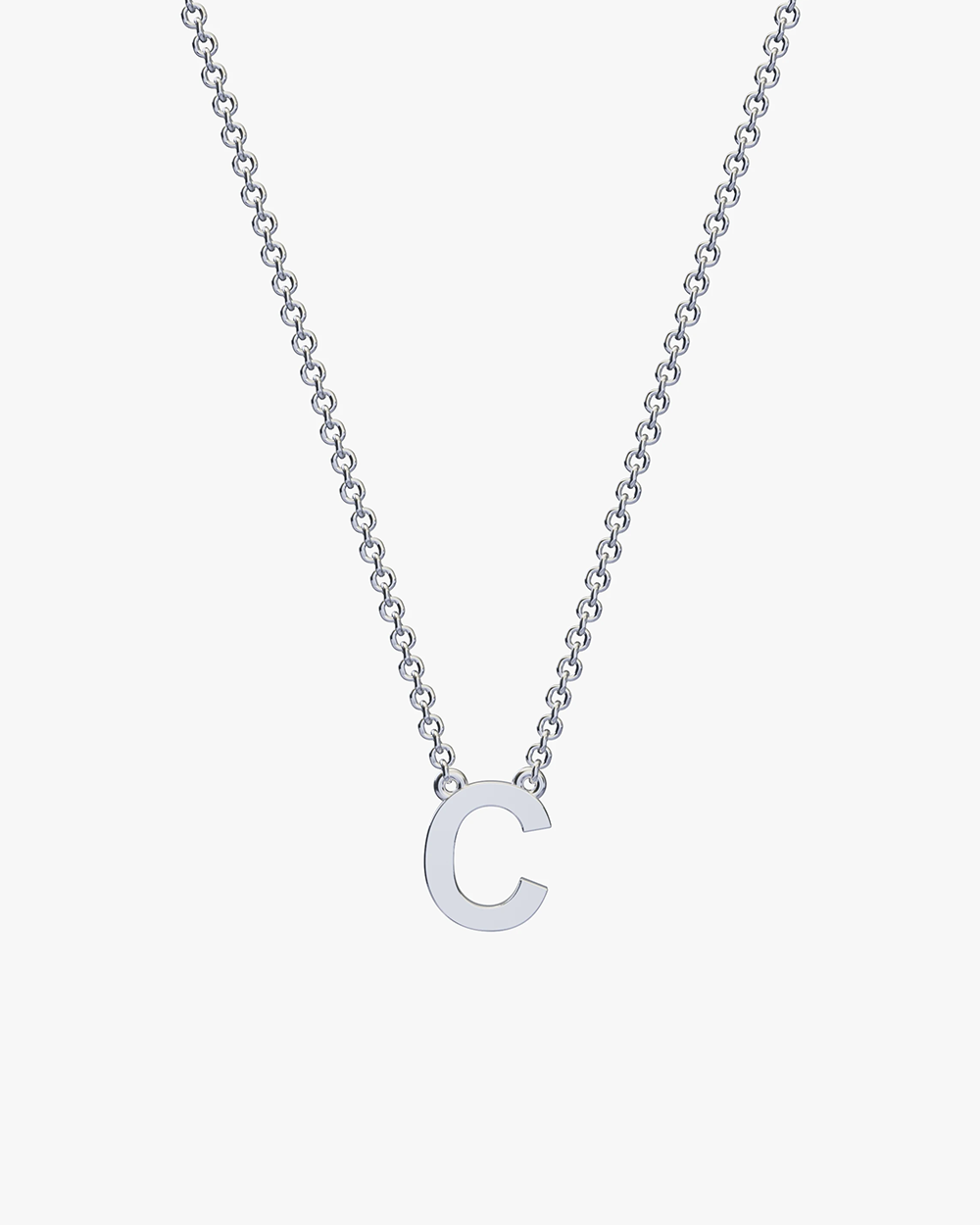 Single Initial Necklace