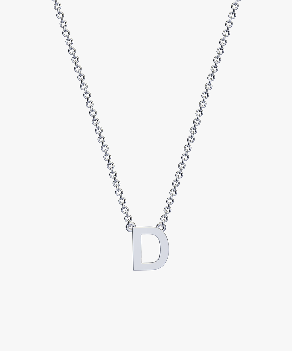 Single Initial Necklace