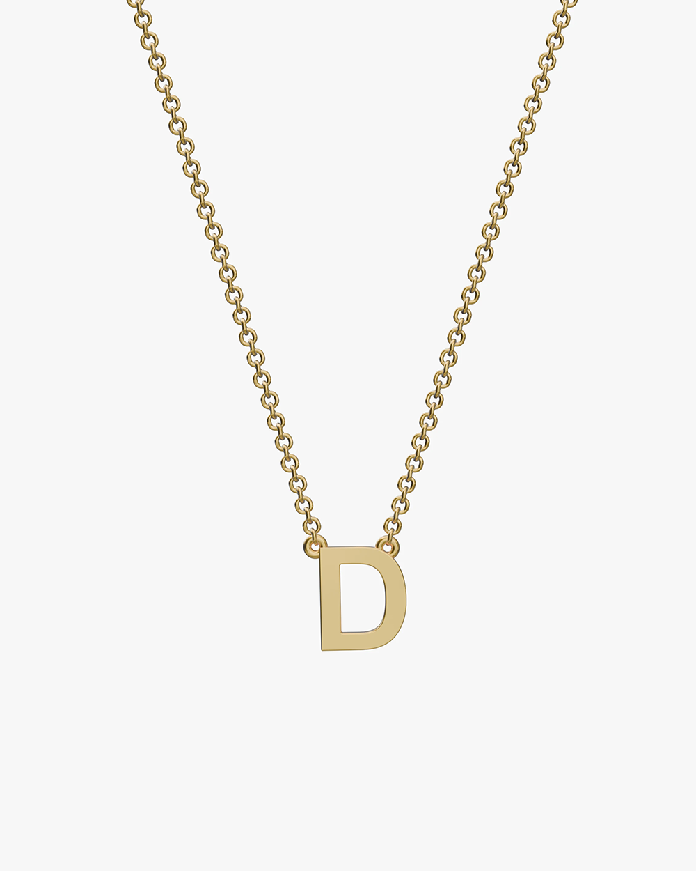 Single Initial Necklace