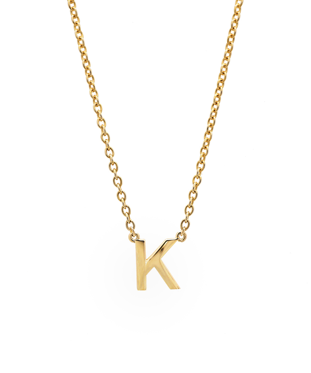 Single Initial Necklace