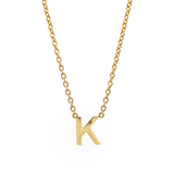 Single Initial Necklace