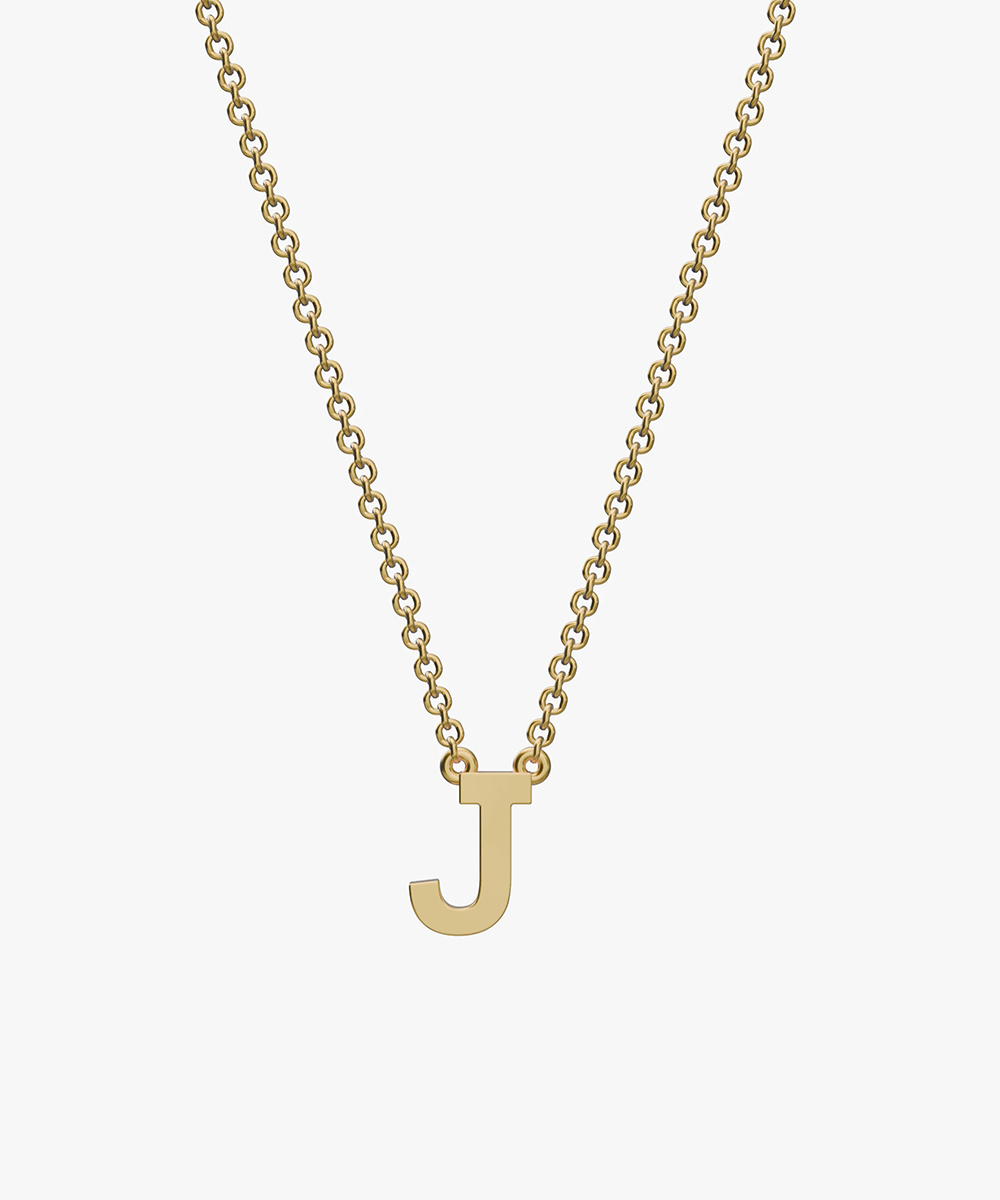 Single Initial Necklace