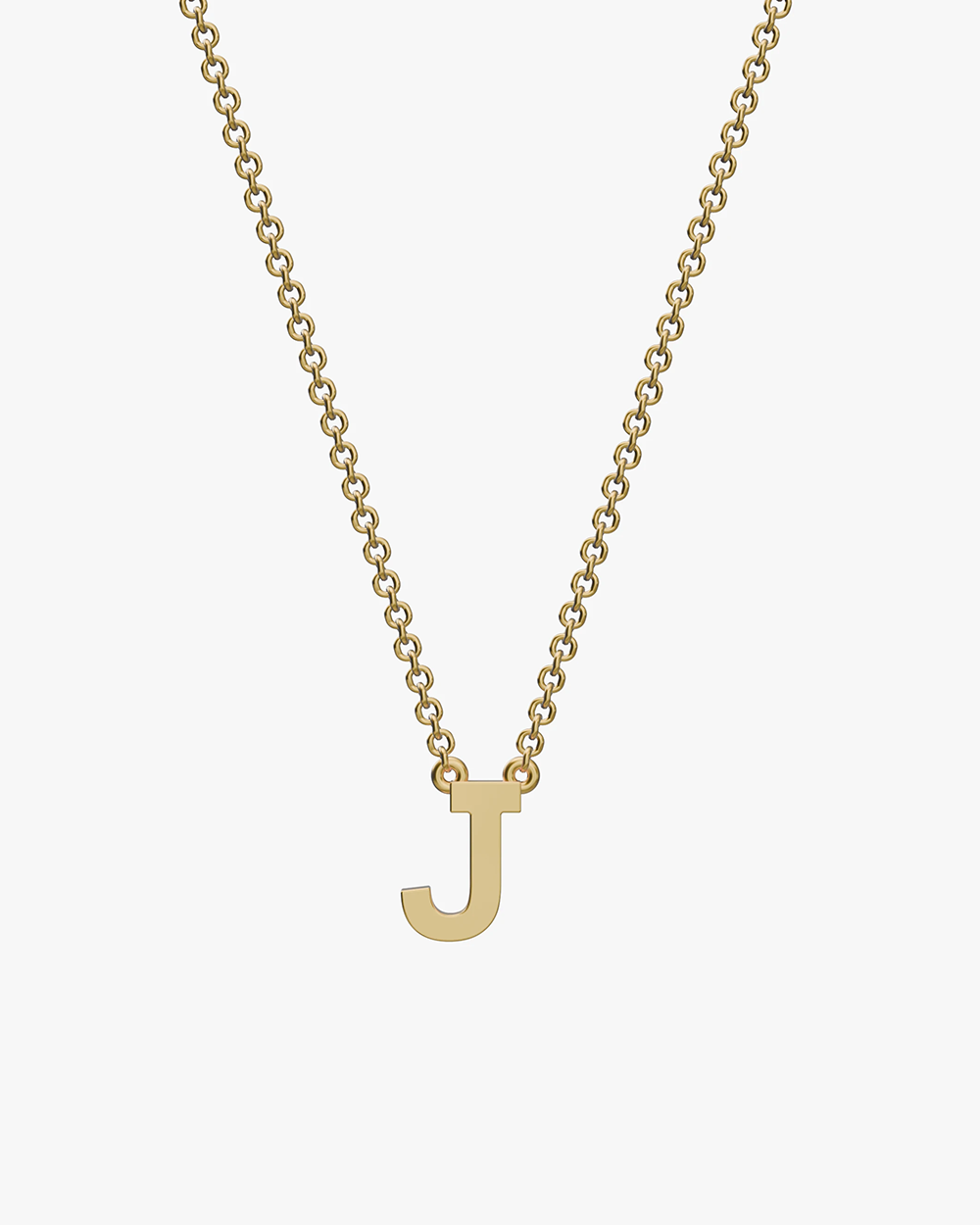 Single Initial Necklace