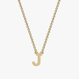 Single Initial Necklace