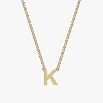 Single Initial Necklace