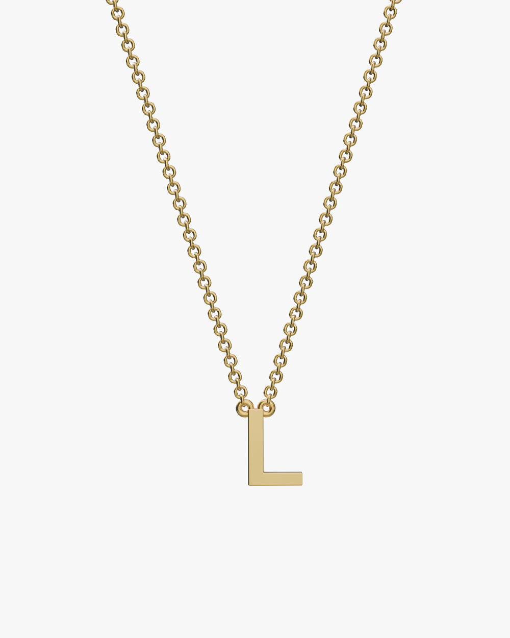 Single Initial Necklace