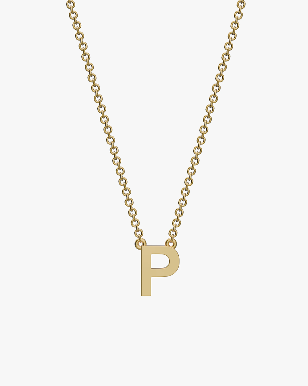 Single Initial Necklace