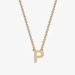 Single Initial Necklace