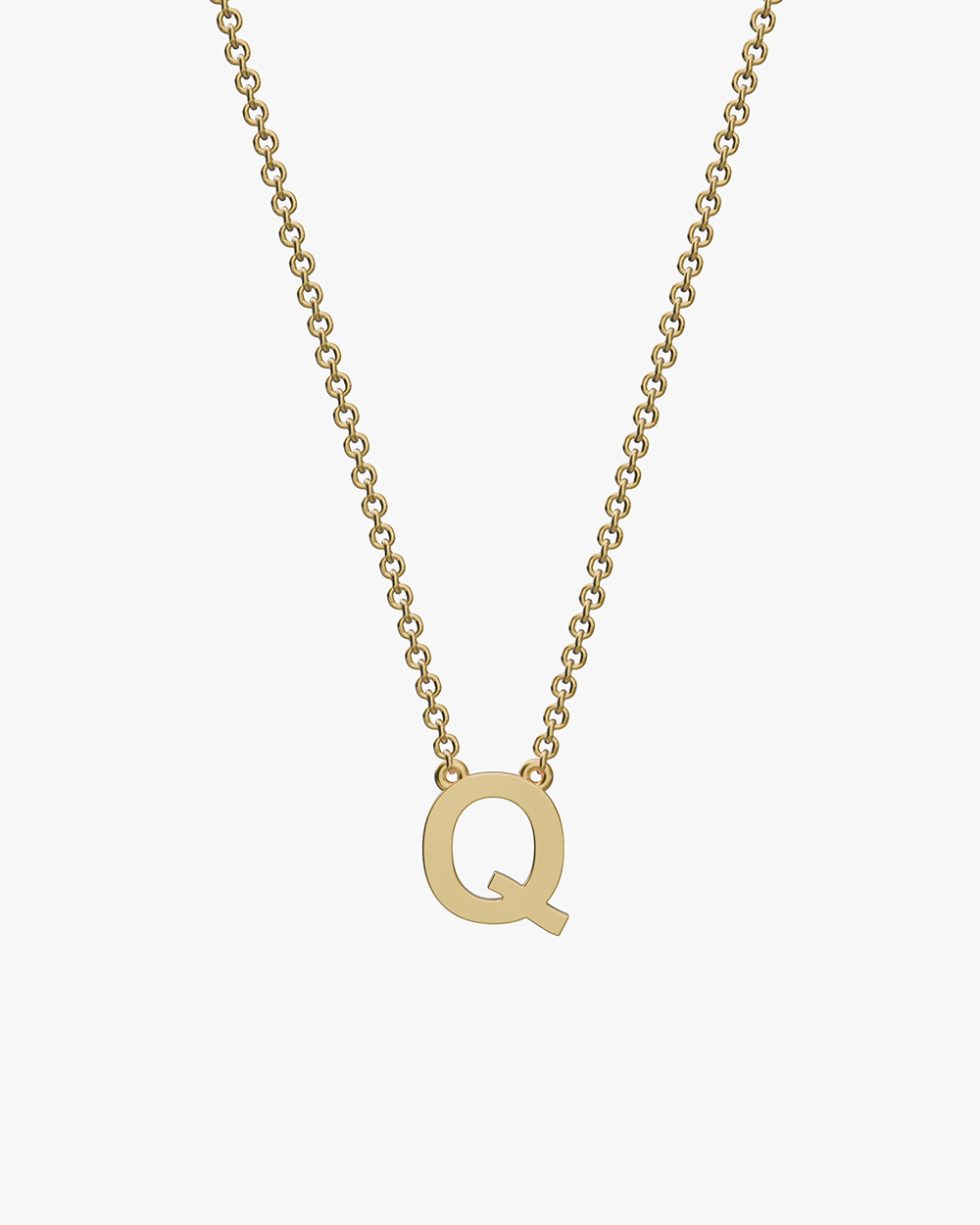 Single Initial Necklace