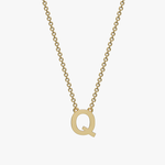 Single Initial Necklace