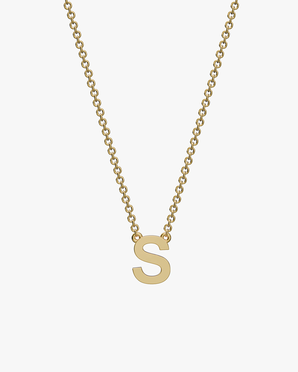 Single Initial Necklace